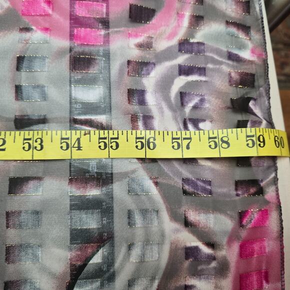 Scarf Bundle 4 Different Styles and Sizes Very Colorful - Picture 3 of 9